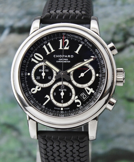 (image for) Chopard Stainless Steel 40MM Mille Miglia Chronograph Watch / 168511-3001